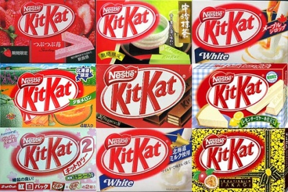 Japanese Kit Kat flavors